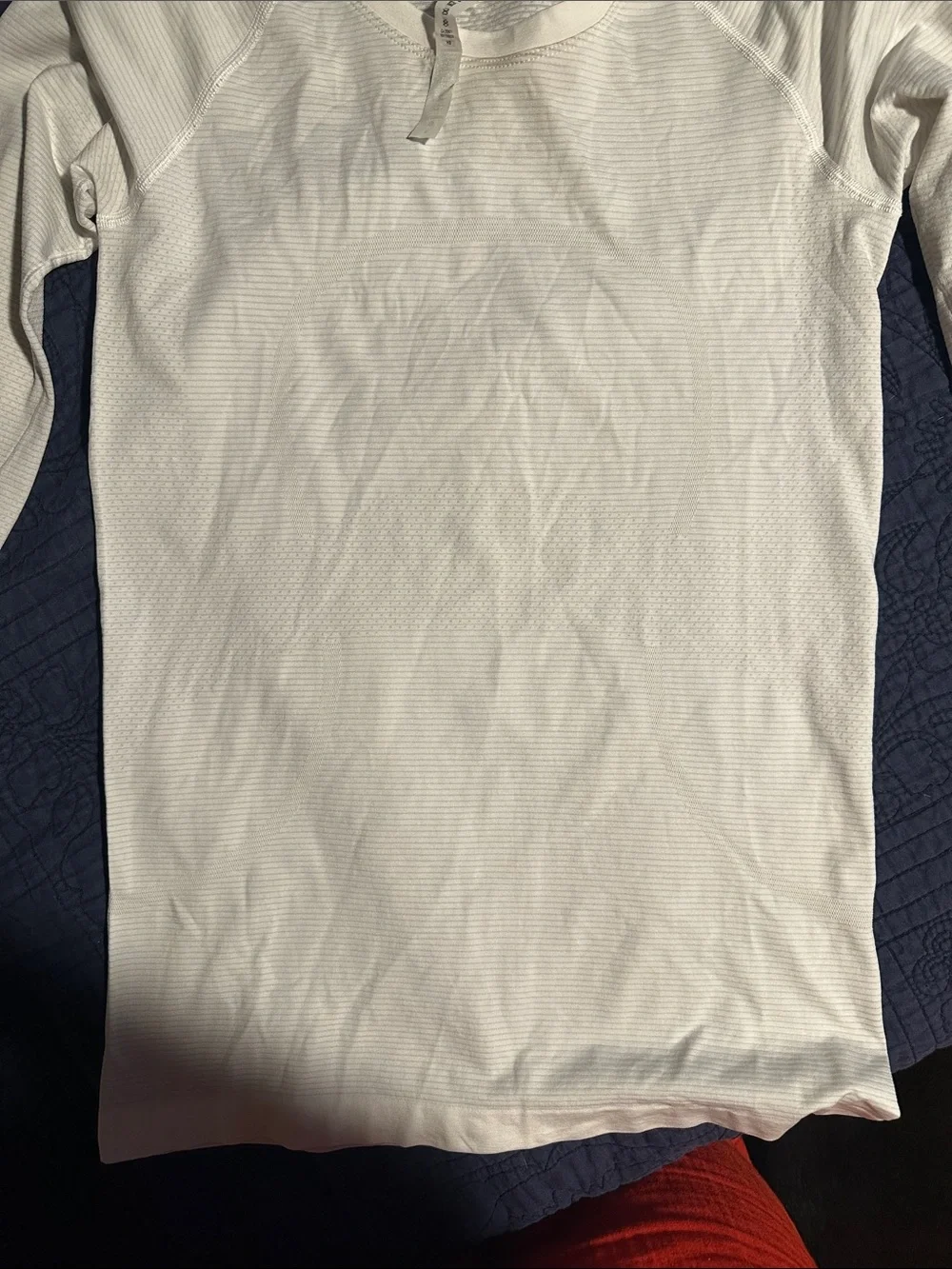 lululemon athletica Long Sleeve Ribbed Top - White